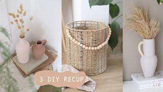 ✨3 DIY DECO RECUP  Je customise des objets chinés dans des brocantes pour leur donner une 2eme vie!