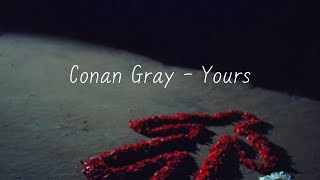 Conan Gray - Yours 한글/가사/해석/자막