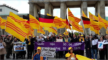 BERLIN Biểu Tình Tưởng Niệm 42 Năm Ngày Quốc Hận 30.04.2017