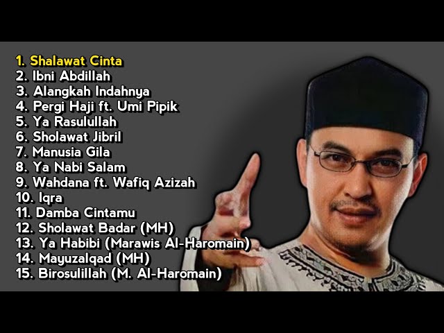 Ustadz Jefri Al Bochori - Sholawat Dan Lagu Religi Islam [Full Album] #part5 class=