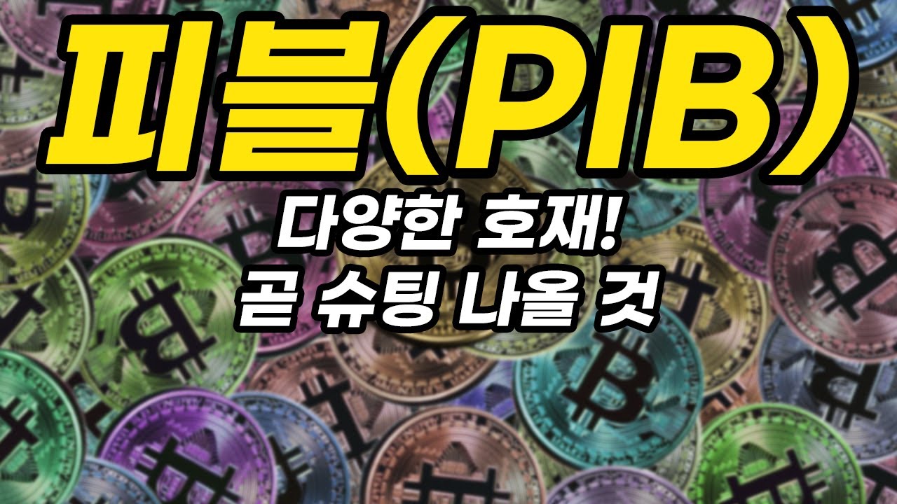 피블(PIB) 투자리포트│수상한 흐름... 꿈틀대는 모멘텀, 이런 코인을 미리미리 잡아야하지 않을까??? - YouTube