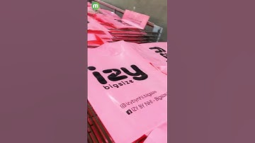 In túi hột xoài PE shop thời trang