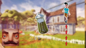 How to jump high/far in Hello Neighbor (no mods) - Hello neighbor Act 1
