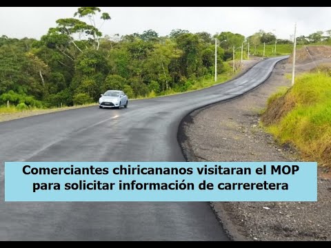 Solicitaran al MOP documentación sobre carretera en Volcán