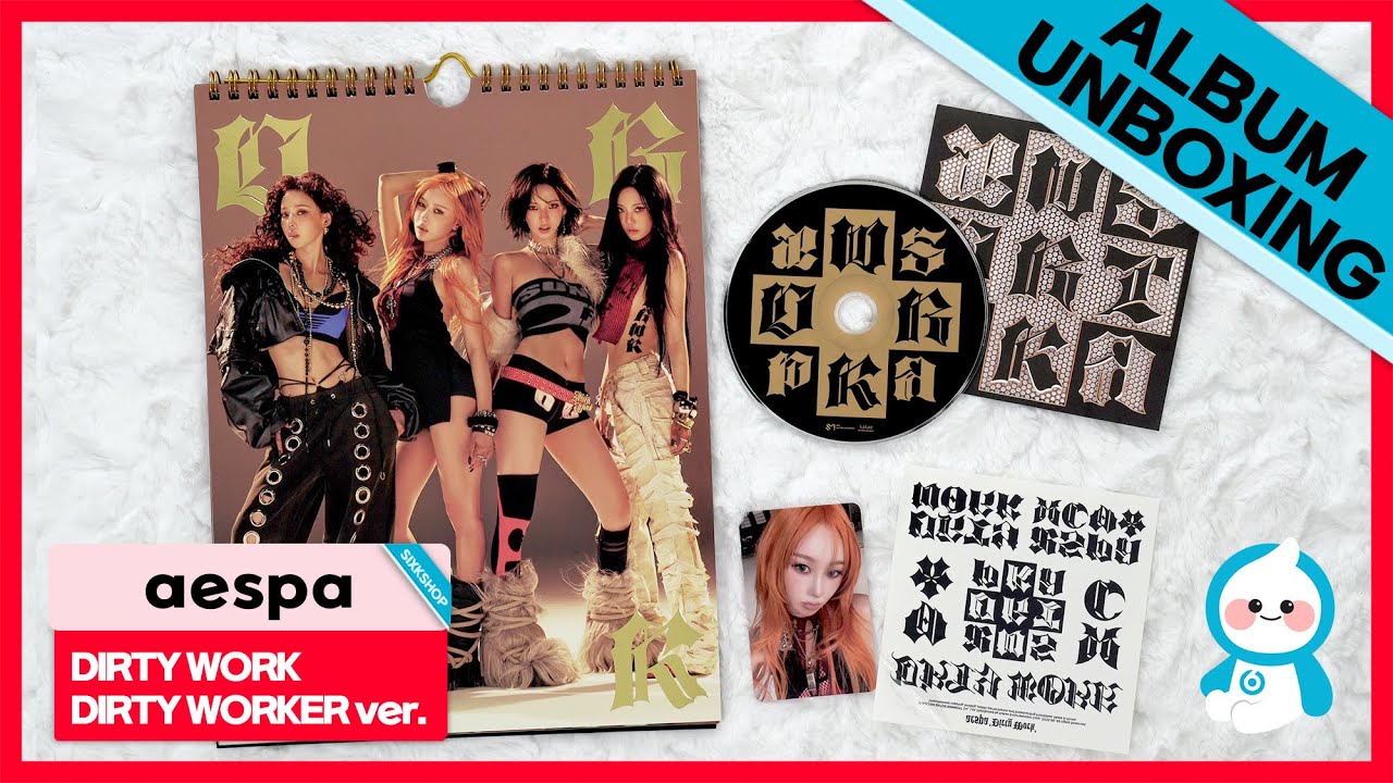 新品未開封 aespa work dirty worker ver 10冊 maxresdefault.jpg