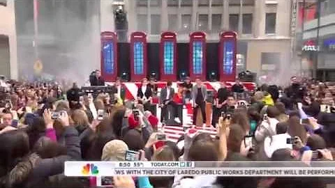 One Direction - Little Things - The Today Show (Nov 2012)