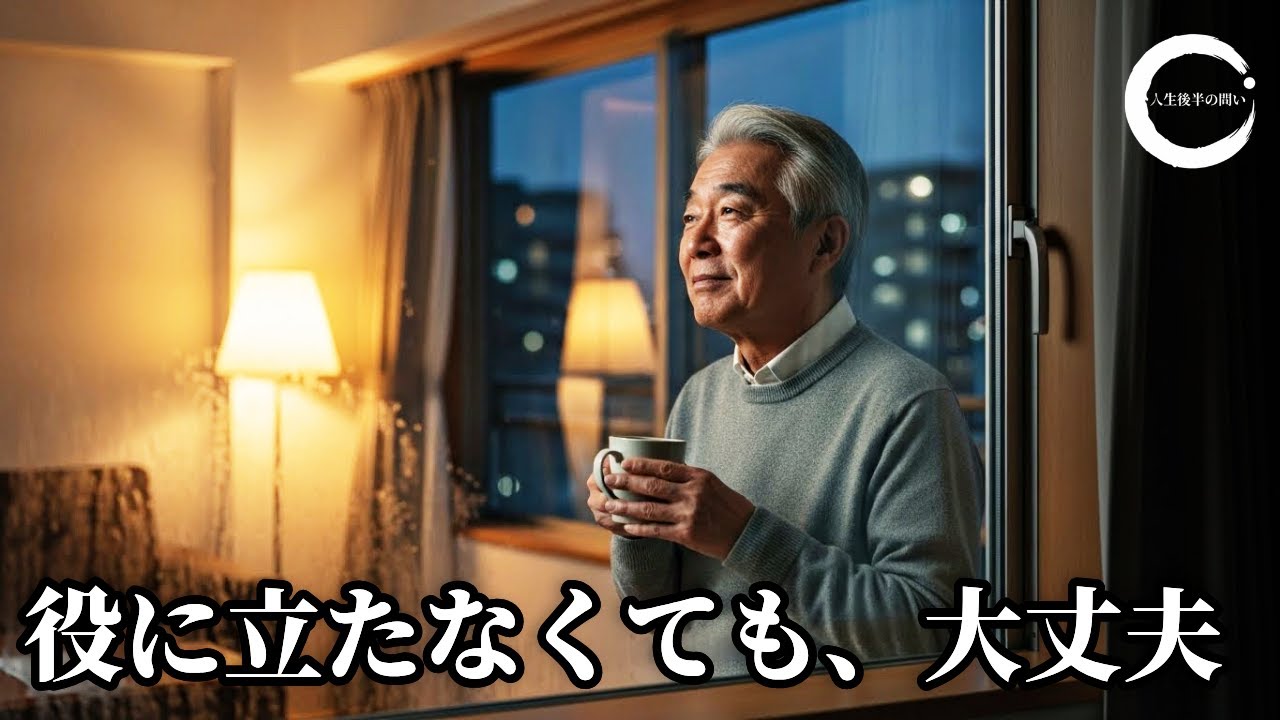 役に立たない時間は、本当に無駄でしょうか ㅣ比べてしまう自分を責めないで ㅣ引退後の空白を埋めない生き方ㅣ引退後の心に効く荘子の話