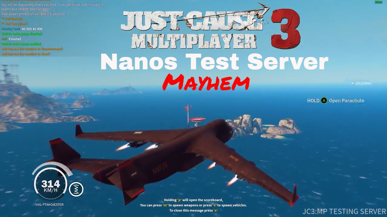 just cause 4 mods Just Cause 3 Multiplayer nanos testing server
