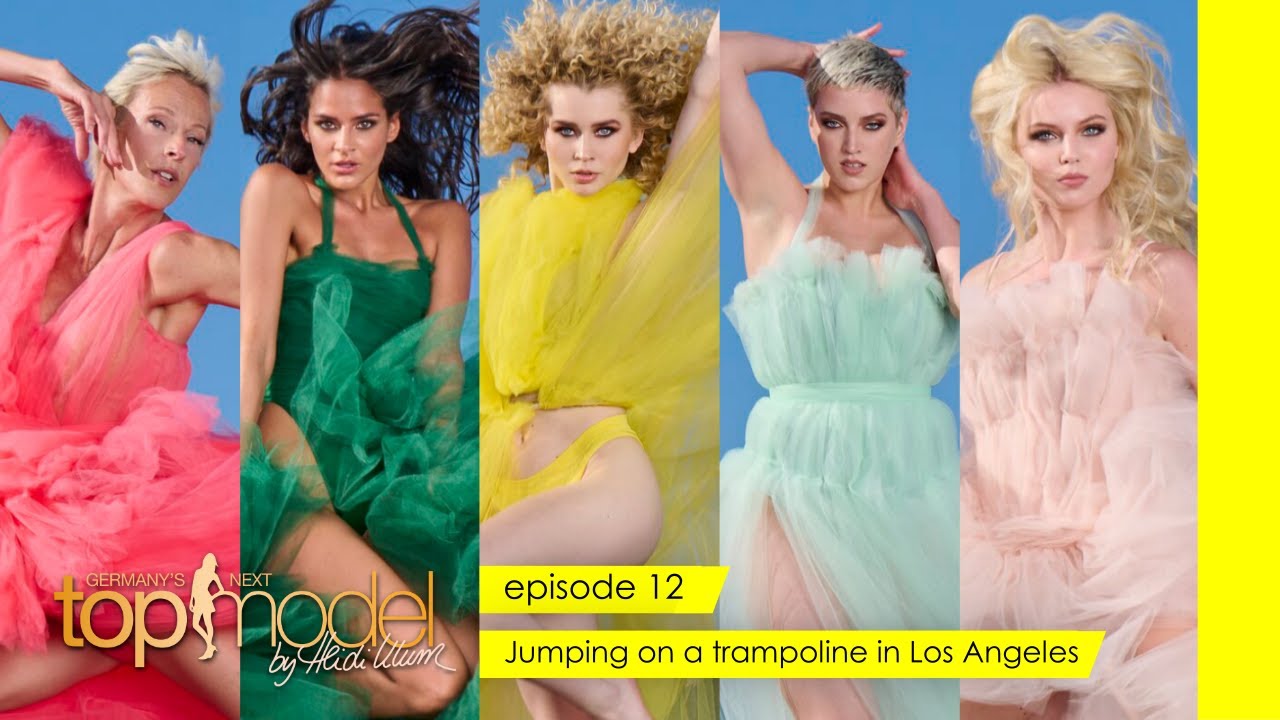EPISODE 12: Jumping on a trampoline | GERMANY'S NEXT TOP MODEL 17
