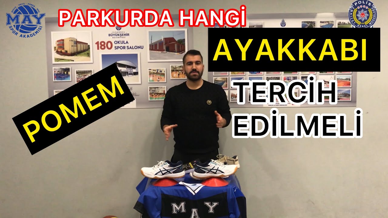 POMEM PARKURUNDA HANGİ AYAKKABILAR KULANILMALI ? (Analiz yapıldı ) 