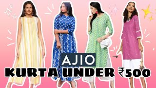 Affordable Ajio kurta haul | Under ₹500 | NUPUR MANDAL