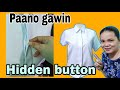 PAANO GAWIN ANG HIDDEN BUTTON/HOW TO MAKE A HIDDEN BUTTON STEP BY STEP TUTORIAL