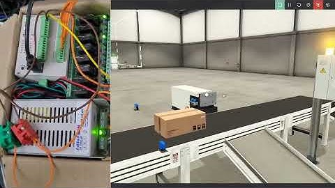 Delta PLC Integration with Factory IO Using KepServerEX | Smart Box Sorting System Simulation
