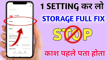 1 Tricks to Fix Android Storage PROBLEM PERMANENTLY! Increase Internal Storage #Short #Shortvideo
