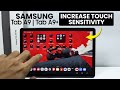 Increase Touch Sensitivity On Samsung Tab A9 A9 Plus Change Touch Sensitivity