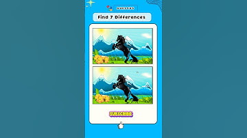 Spot 7 Differences @shorts