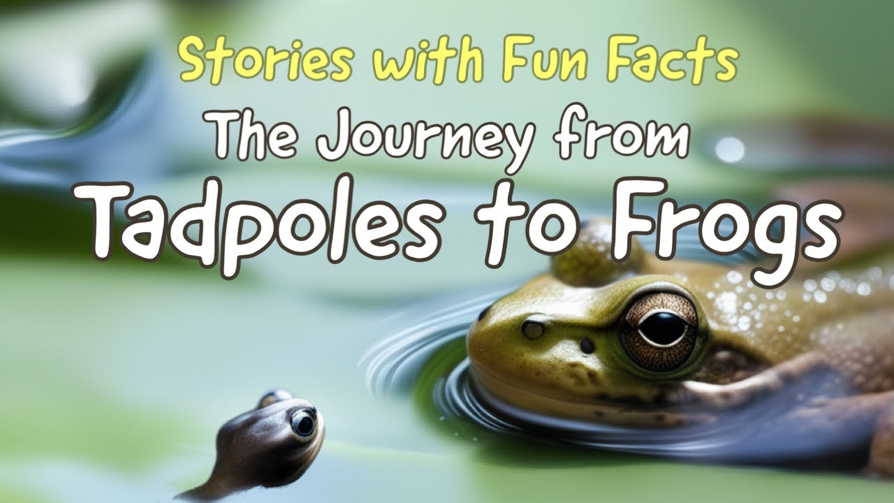 📚 The Journey from Tadpoles to Frogs 📚 Stories for Kids｜Fun