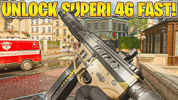 How To UNLOCK NEW "SUPERI 46" FAST in MW3!