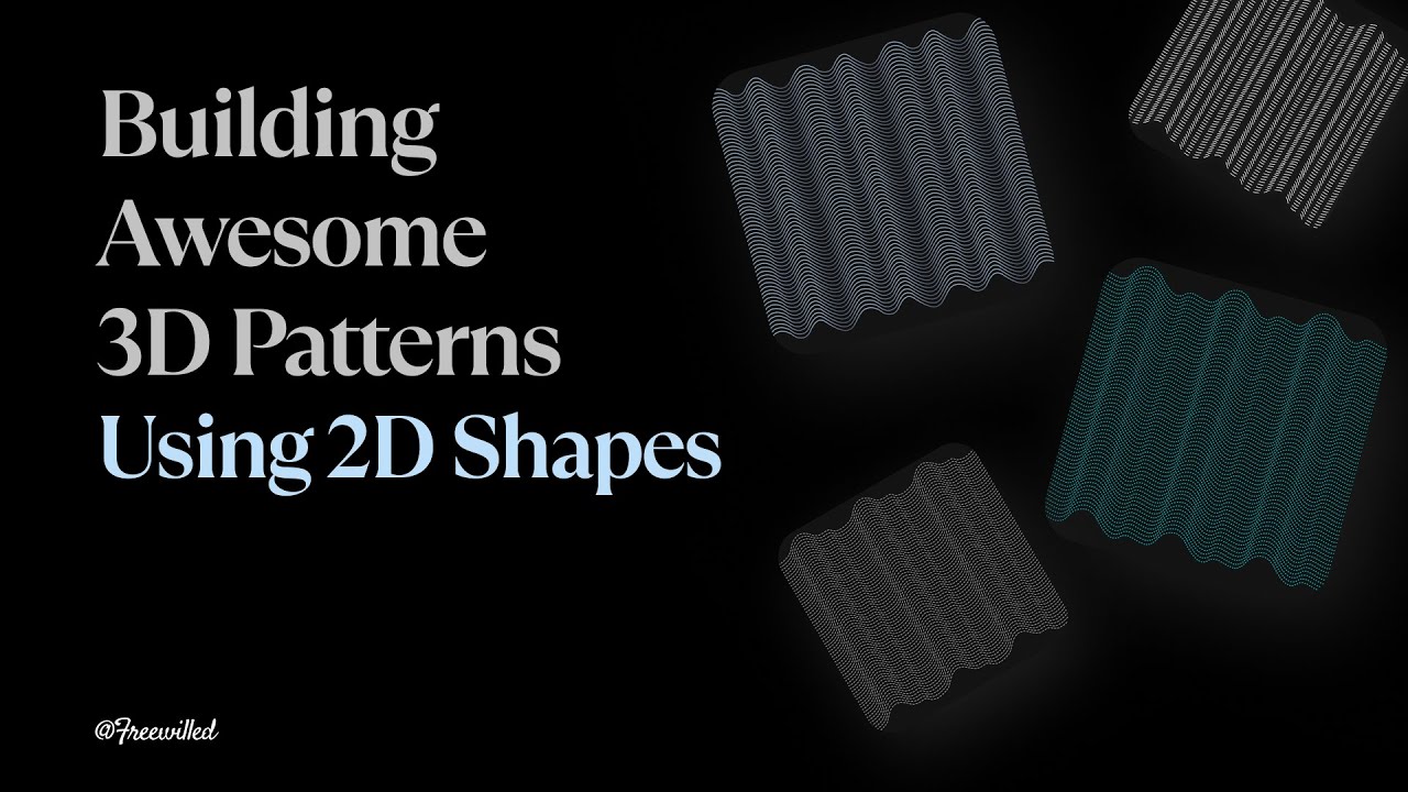 Figma Shapes To Patterns - YouTube