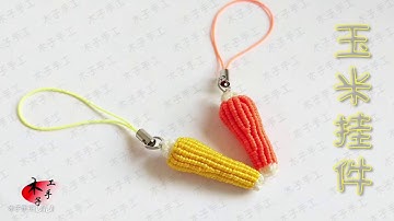 HƯỚNG DẪN LÀM MÓC KHOÁ BẮP NGÔ. Instructions to make corn keychains