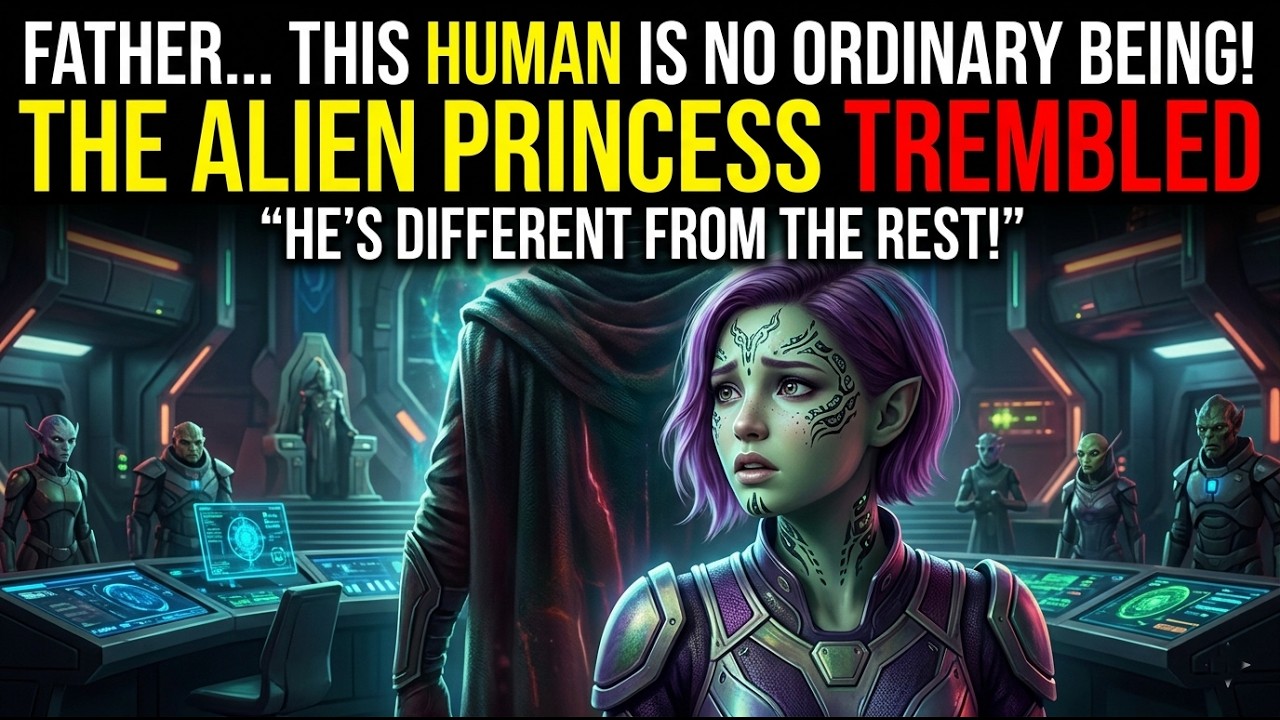 Father… That Human Is No Ordinary Being — The Alien Princess Trembled ...
