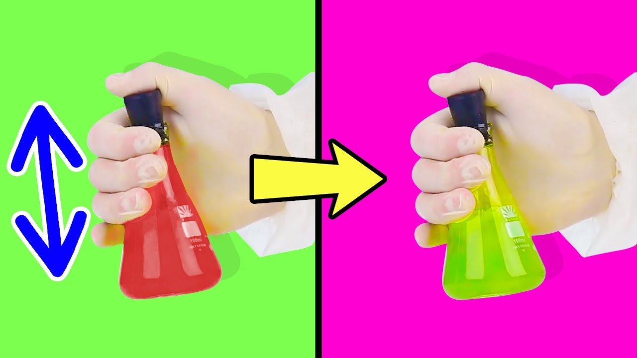 18 EASY SCIENCE EXPERIMENTS TO TRY AT HOME