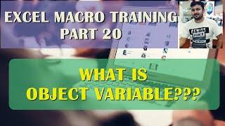 Object variable related task in Excel VBA - Maro  - Part 20