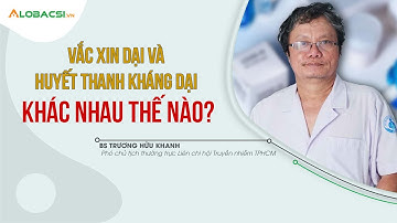 Vắc xin dại và huyết thanh kháng dại khác nhau thế nào