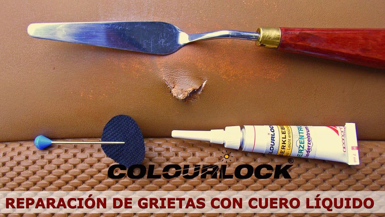 Cómo reparar cuero con Cuero Líquido - Colourlock