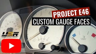 CUSTOM GAUGE FACES | BMW E46