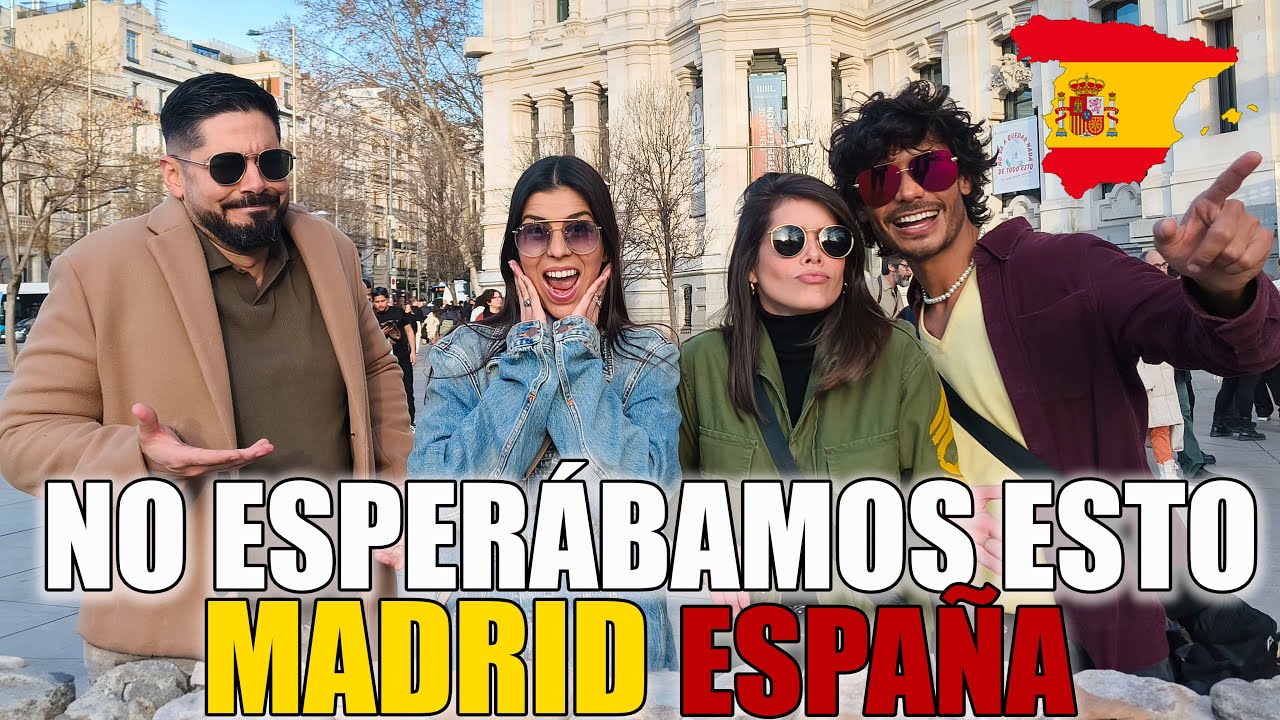🇪🇸EXTRANJEROS REACCIONAN a ESPAÑA por PRIMERA VEZ !!! 😱/ @ANDREA H❣️