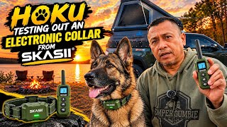 Hoku Tests the SKASII Dog Training Collar – 4,500 FT Range! 🐕🔥