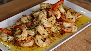 Air Fryer Garlic & Herb Butter Shrimp Recipe