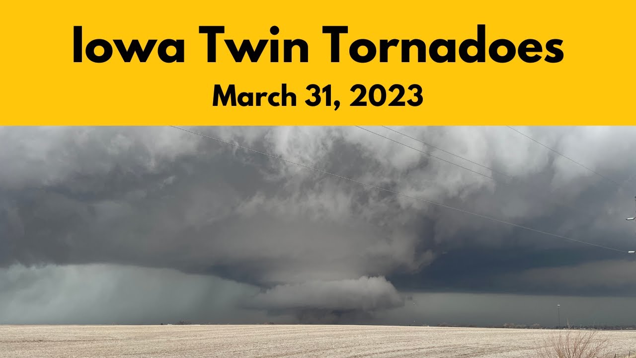 Twin Tornadoes Keota, IA 03.31.23 YouTube