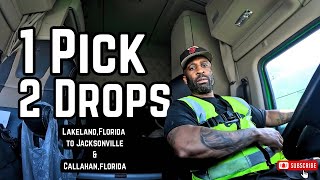 2 stop Load in Florida | Trucking Vlog