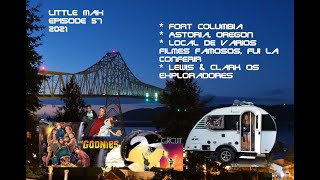 Local de filmagem do Goonies, Astoria, OR, mais longa Ponte Treliçada EUA 2021 little max episode 57
