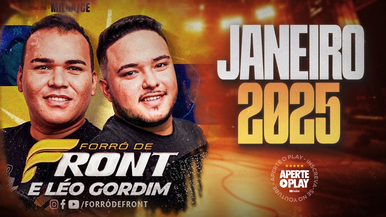 Forró de Front Janeiro 2025 - Joga Pro Coroa - 08 Músicas Novas - CD Promocional Atualizado