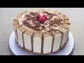 EIS Torte ohne KOCHEN! Schokoladenwaffelkuchen 🍫, Einfaches Rezept #222