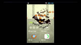 Halloween Bats - Free Theme With Cool Icons For Android Smartphone screenshot 5