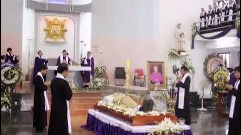 Lễ Tang Đức Cha Giuse Hoàng Văn Tiệm Giáo Phận Bùi Chu