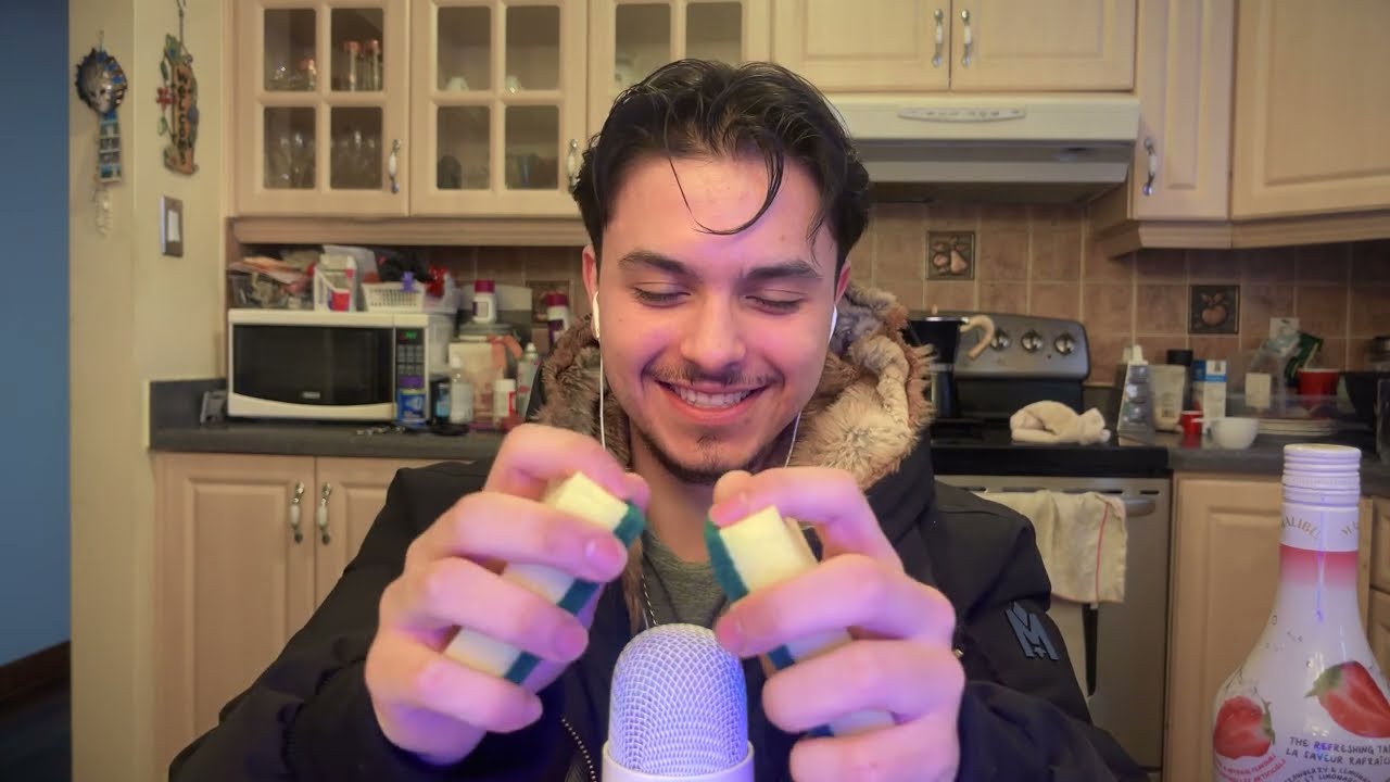 My Friend Tries ASMR For The First Time