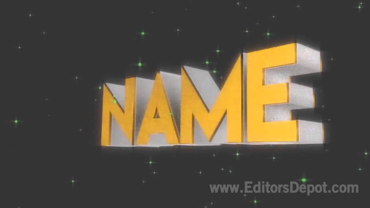 FREE Synced Colouful 3D Intro Template: Blender