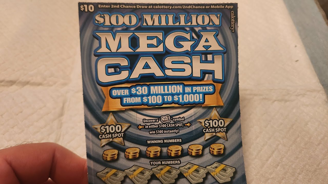 $100 Million Mega Cash $10 Scratcher