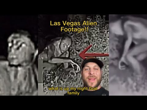 Las Vegas Alien ITS REAL RAW FOOTAGE DONT MISS IT #foryoupage #nightgod #storytime #ET 