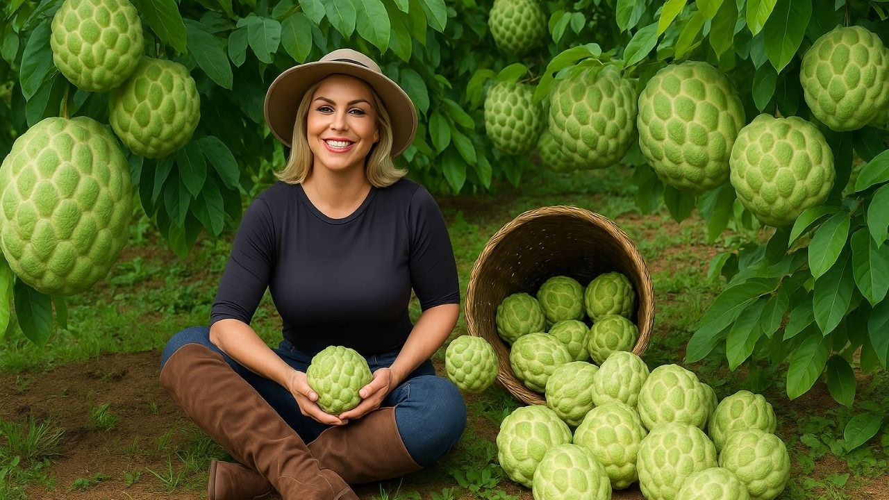 Cách Nông Dân Trồng Và Thu Hoạch Na – Mùa Na Chín Ngọt Trên Đồi Cao!