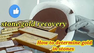 stone gold recovery/gold ore gold recovery/detect the gold in rock/gold recovery in rock