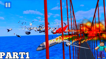 Plane Crash Flight SimulatorGameplay Walkthrough Part 1 (iOS, Android)