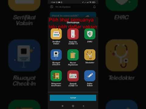 Tutorial Pendaftaran Vaksinasi Covid-19 di KKP Samarinda