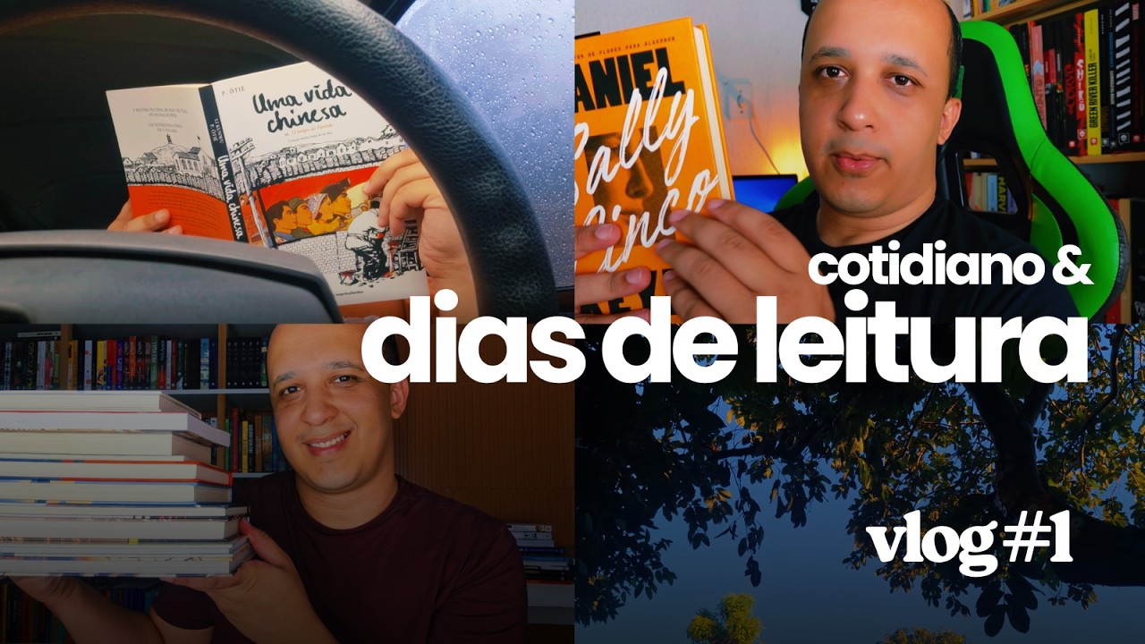 Vlog #1: leituras, chuva e cotidiano | Recomendo Ler