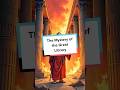 The Mystery of the Great Library #LibraryOfAlexandria #AncientWisdom #Shorts
